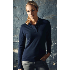 PD 4605 Heavy Polo Longsleeve naistele