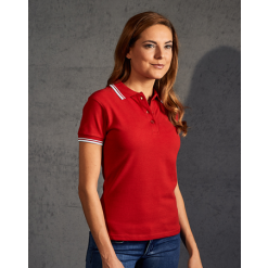 PD 4910 Women´s Polo Contrast Stripes