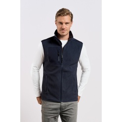 Meeste fliisvest kanvaa detailidega