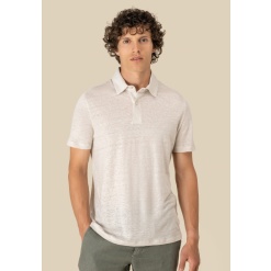 Meeste kootud linane polo