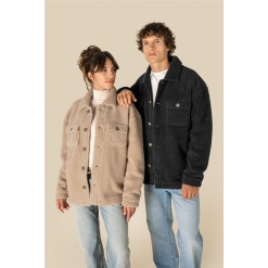Sherpa Dropped Shoulder unisex jakk
