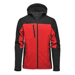 Meeste kapuutsiga soft-shell Cascades